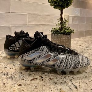 Adidas Freak Carbon 20 Mens Football Cleats Size 8 Silver Black Multi Color